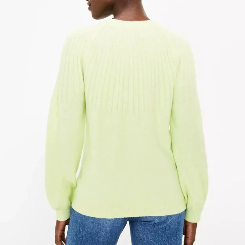 Loft Modern Ribbed Sweater NWOT Size XL - Picture 2 of 8